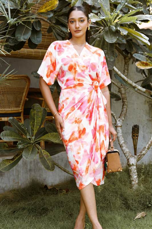 Gianna Wrap Dress